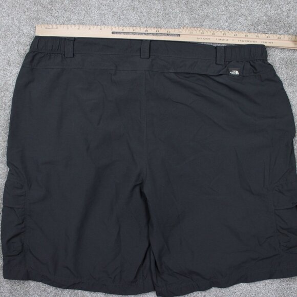The North Face Ajdm Horizon Peak Shorts Mens 2XL XXL Gray Cargo Nylon 10" inseam - Picture 7 of 13